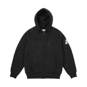 Palace Bonded Sherpa Zip Hood Black - 24SS