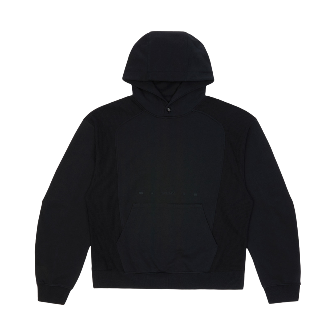 BO01SSHD0101BK Ader Error Hoodie Product 28 Noir