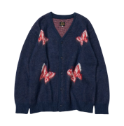 Needles x Freak's Store Mohair Papillon Cardigan Navy