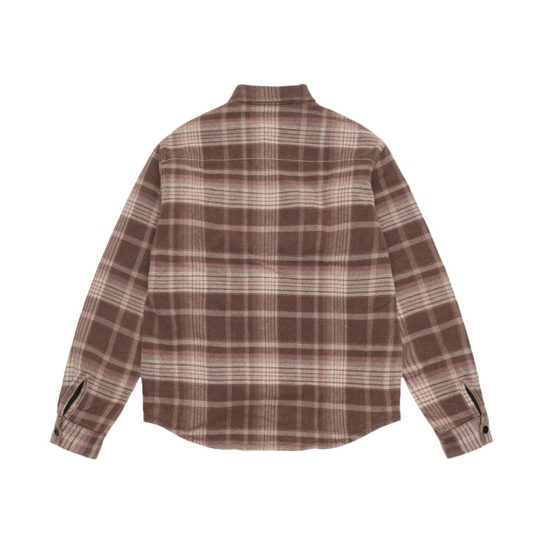 스투시 헤비 워시드 플레이드 셔츠 브라운(Stussy Heavy Washed Plaid Shirt Brown) - 2