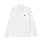 Lacoste Linen Shirt White