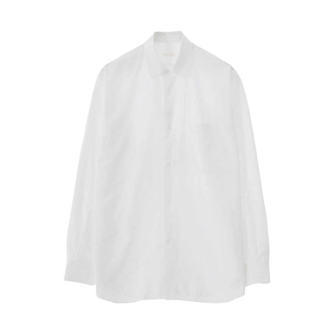 X01-02001 Comoli Shirt White - 23SS