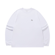 Sansan Gear Logo Long Sleeves White - 23FW