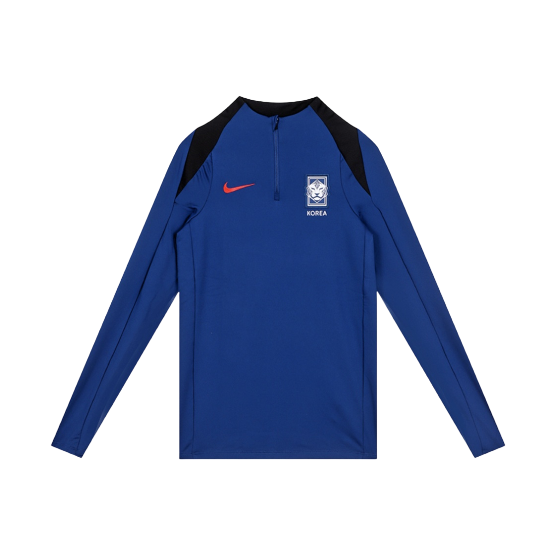나이키 대한민국 스트라이크 드라이핏 드릴 탑 글로벌 블루(Nike Korea Strike Dri-Fit Soccer Drill Top Global Blue)