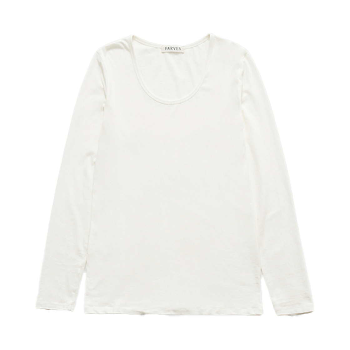 FV25A_TS01IV000 FARVEN Seed Cotton Long Sleeve Ivory