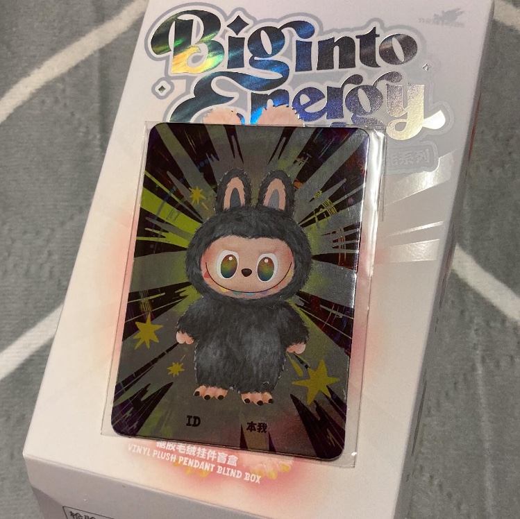 Pop Mart Labubu The Monsters Highlight Series ID Keyring (Opened Case) 착용 스타일 - 2