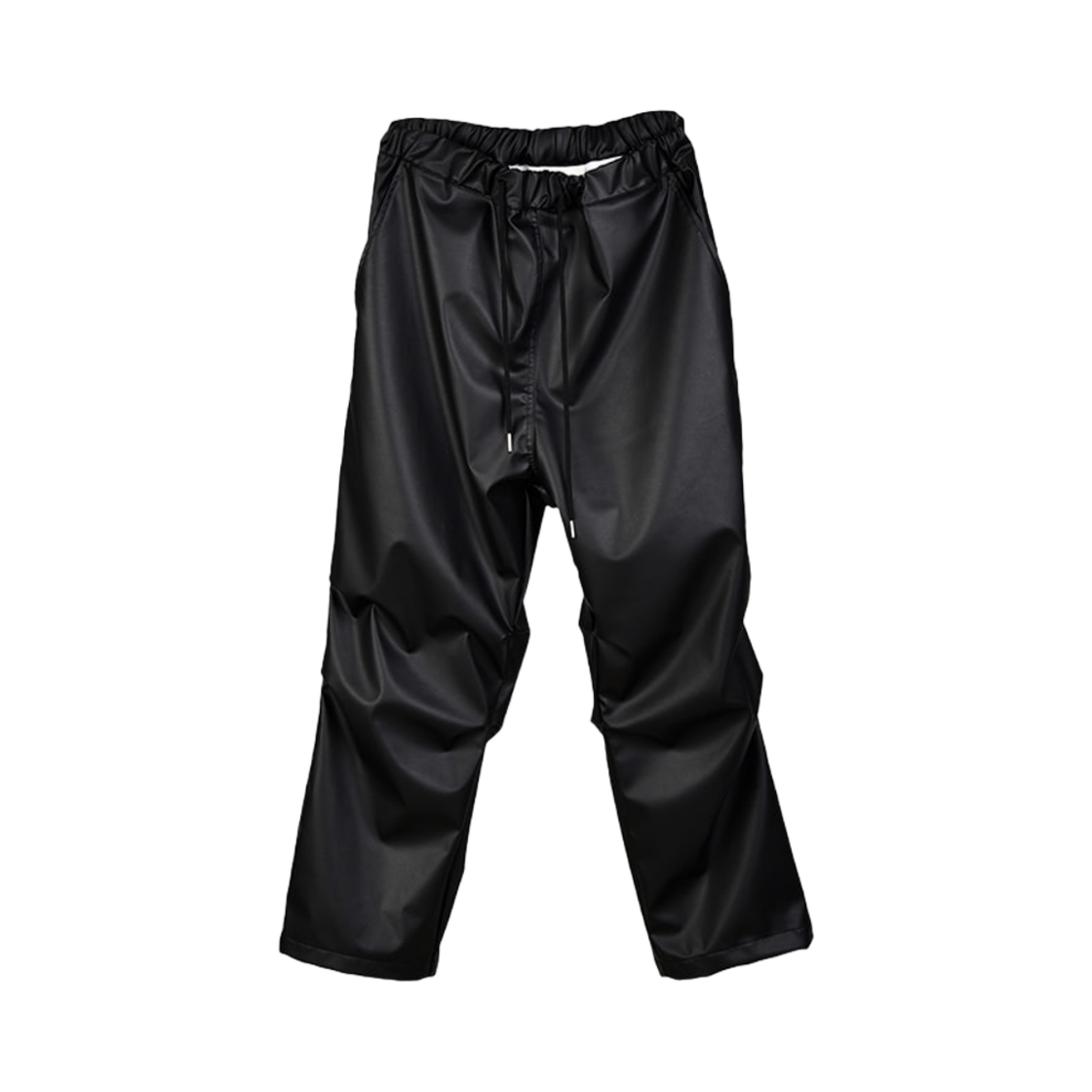 - Aeae Eco Leather Tapered Pants Black