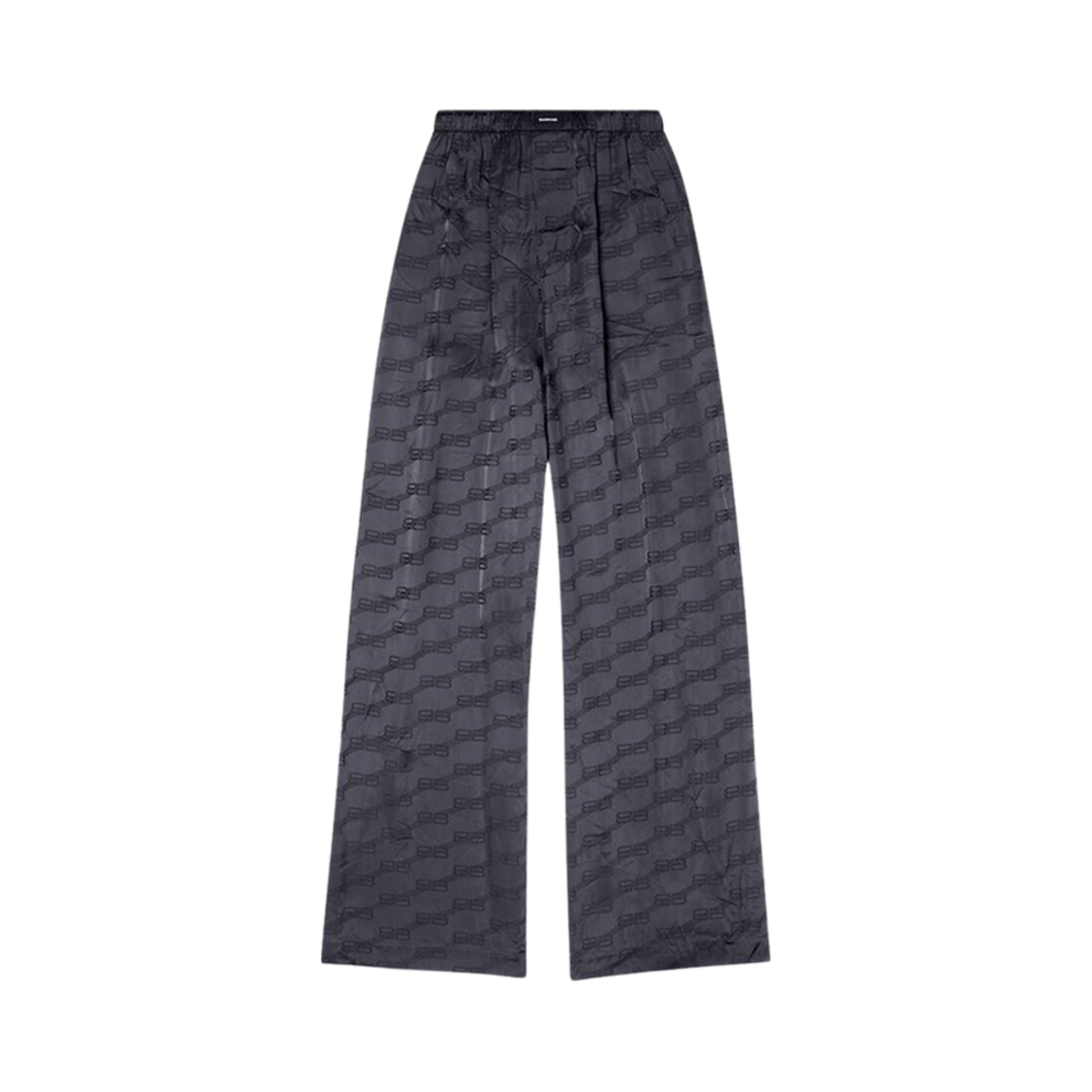 발렌시아가 BB 모노그램 자카드 파자마 쇼츠 블랙(Balenciaga BB Monogram Jacquard Pyjama Shorts Black) - 1