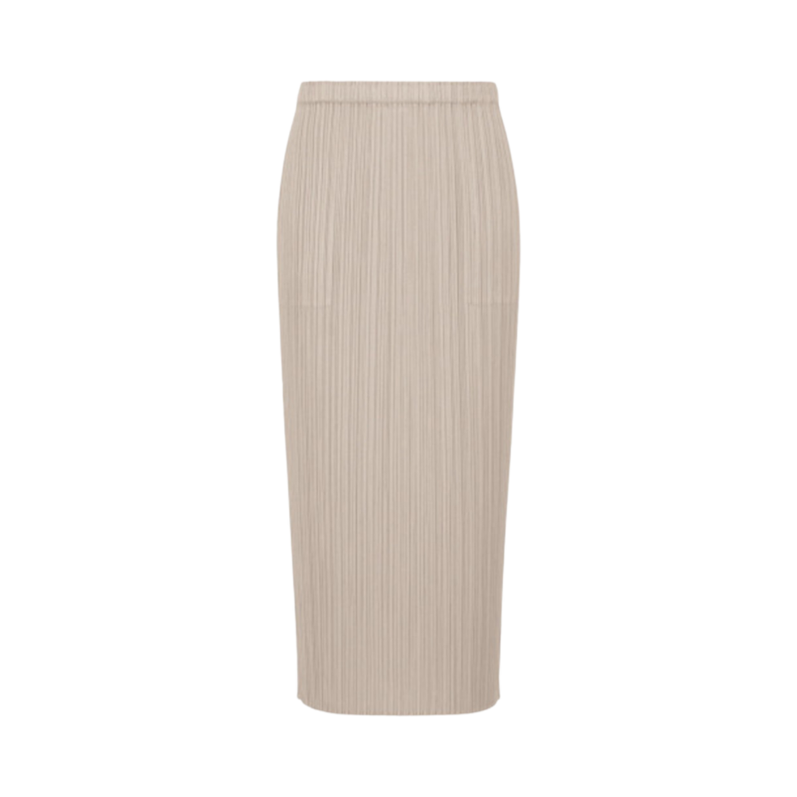 (W) 플리츠 플리즈 이세이 미야케 뉴 컬러풀 베이직 4 스커트 그레이지((W) Pleats Please Issey Miyake New Colorful Basics 4 Skirt Greige)