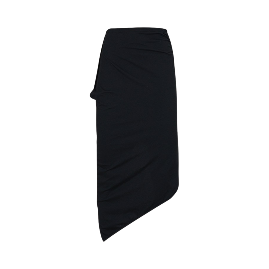 CK24SWSK01BK Cost per Kilo Back Slit Jersey Skirt Black