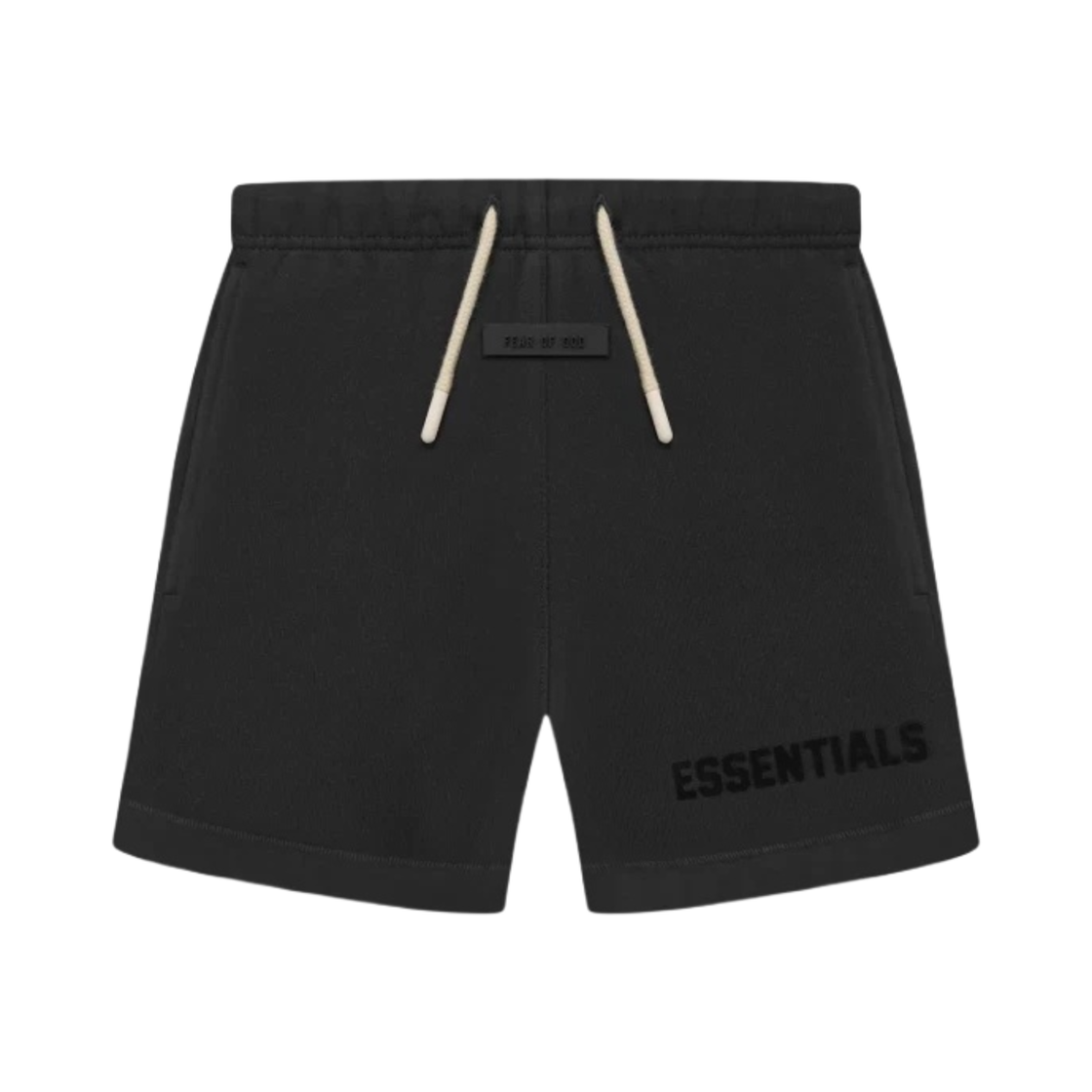 (키즈) 에센셜 더 블랙 컬렉션 스웨트쇼츠 블랙 - 23SS((Kids) Essentials The Black Collection Sweatshorts Black - 23SS) - 1