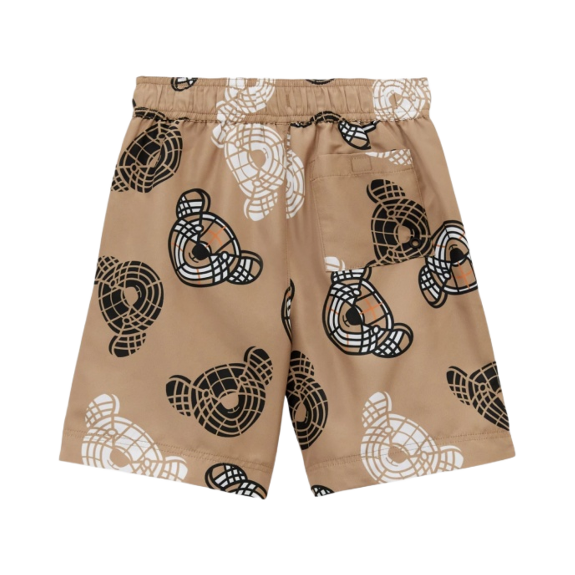 (키즈) 버버리 토마스 베어 프린트 스윔 쇼츠 아카이브 베이지((Kids) Burberry Thomas Bear Print Swim Shorts Archive Beige) - 2