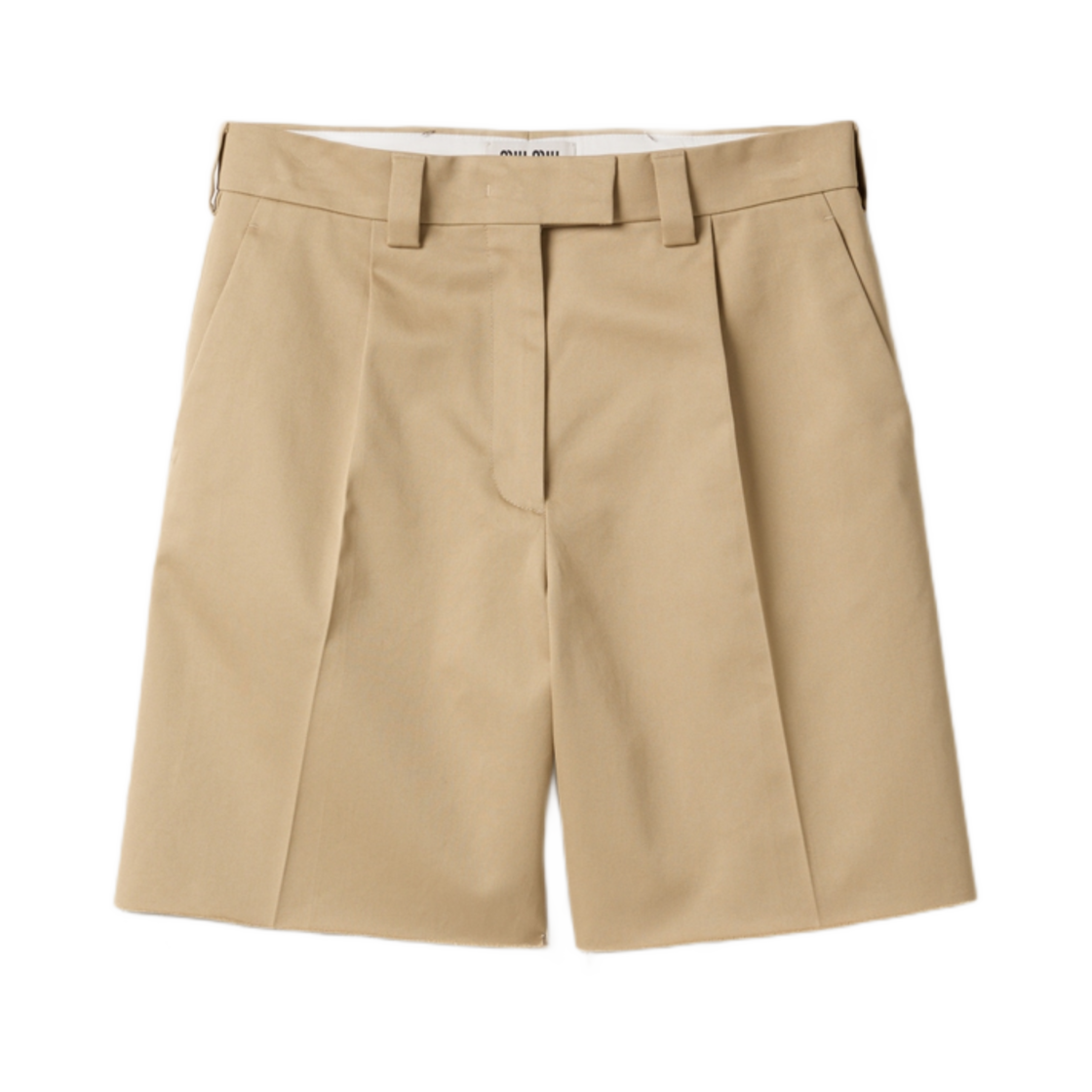 MP1856-1UPX-F0065 (W) Miu Miu Chino Bermuda Cord