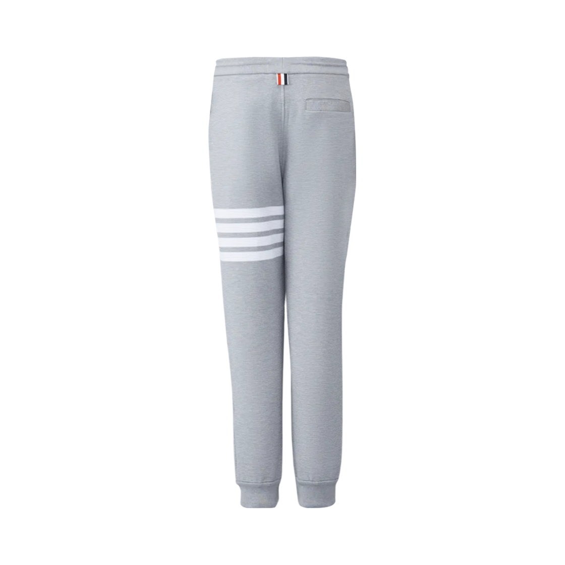 톰브라운 코튼 오토만 립 사선 스웨트팬츠 라이트 그레이(Thom Browne Cotton Ottoman Rib 4-Bar Sweatpants Light Grey) - 2