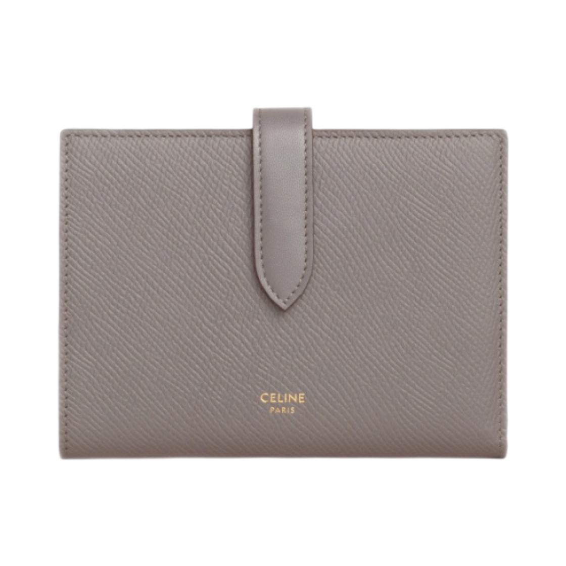 셀린느 그레인드 카프스킨 미디움 스트랩 지갑 페블(Celine Medium Strap Wallet in Grained Calfskin Pebble) - 1