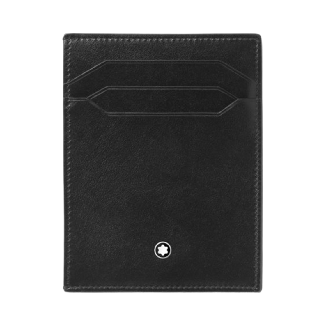 198328 Montblanc Meisterstuck Card Holder 4cc with ID Black
