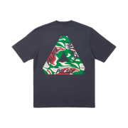 Palace Jungle Camo Tri-Ferg T-Shirt Navy - 23SS