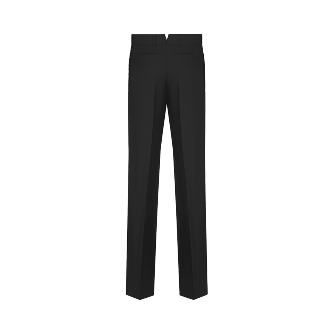디올 CD 울 모헤어 실크 트윌 다이아몬드 자수 팬츠 블랙(Dior CD Wool Mohair Silk Twill Diamond Embroidered Pants Black) - 2