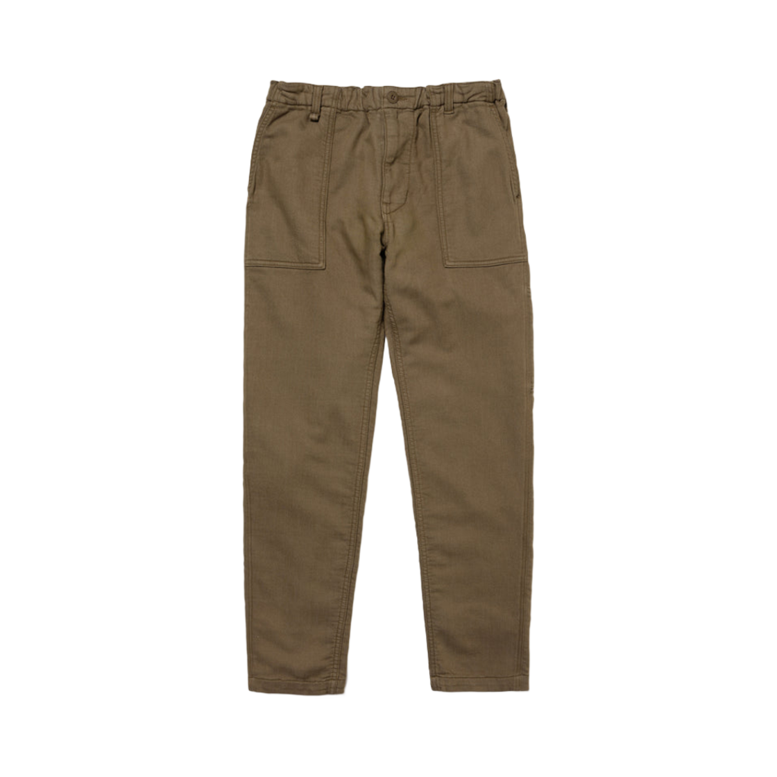 휴먼 메이드 릴렉스 베이커 팬츠 올리브 드랩