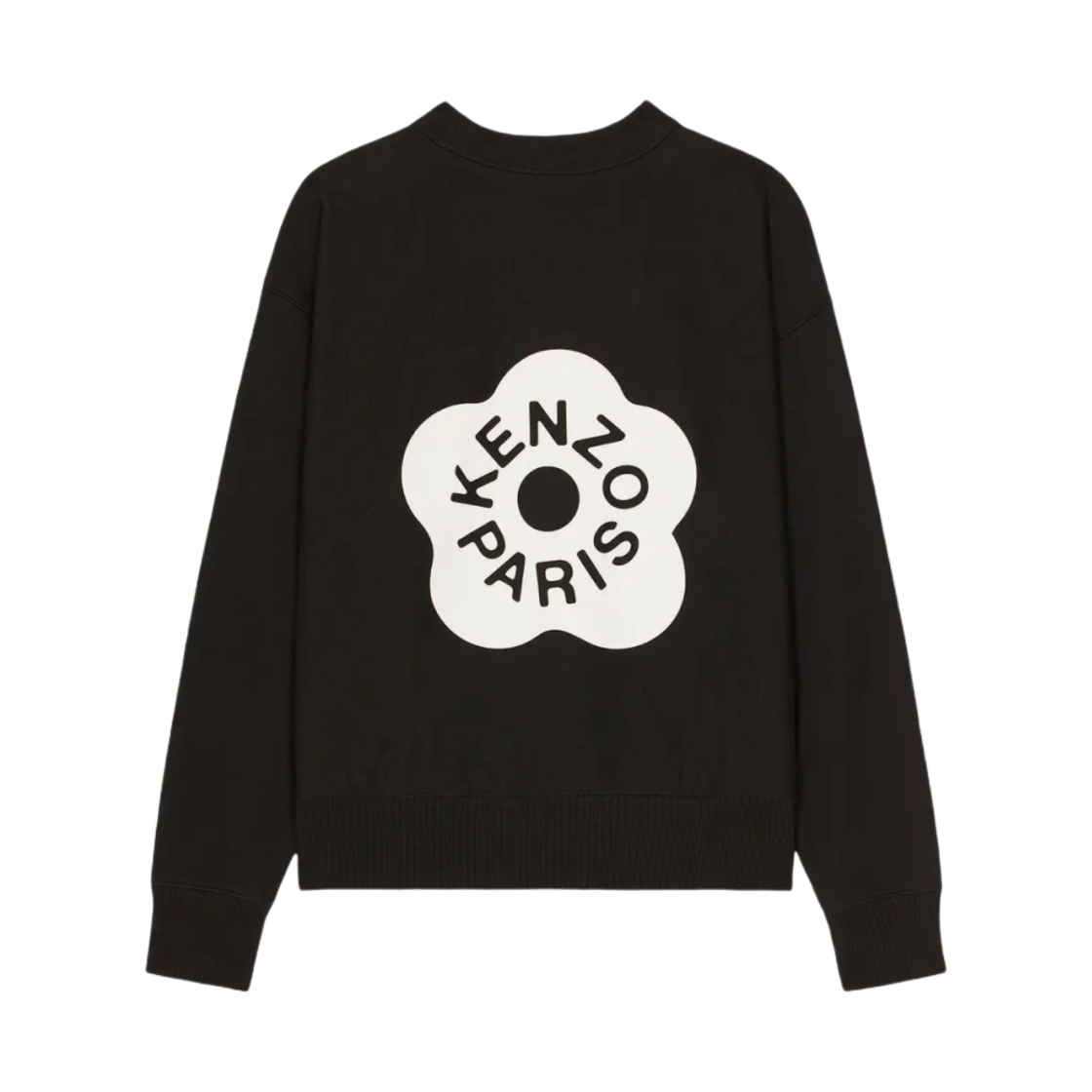 FD55SW4844MF-99J Kenzo Boke Flower 2.0 Loose Sweatshirt Black