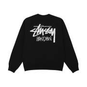 Stussy Stock London Crew Black