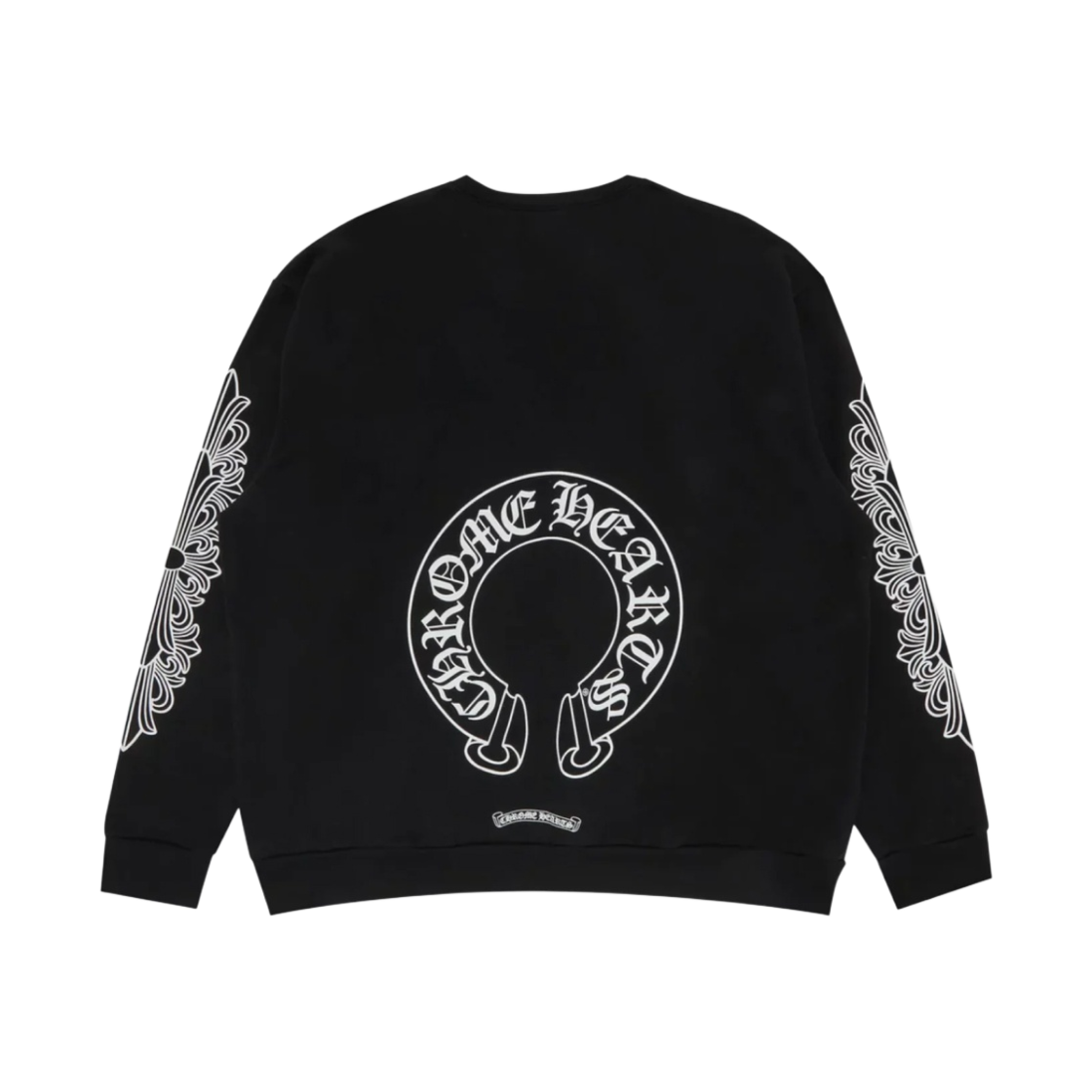 크롬하츠 홀스슈 로고 스웨트셔츠 블랙(Chrome Hearts Horseshoe Logo Sweatshirt Black)