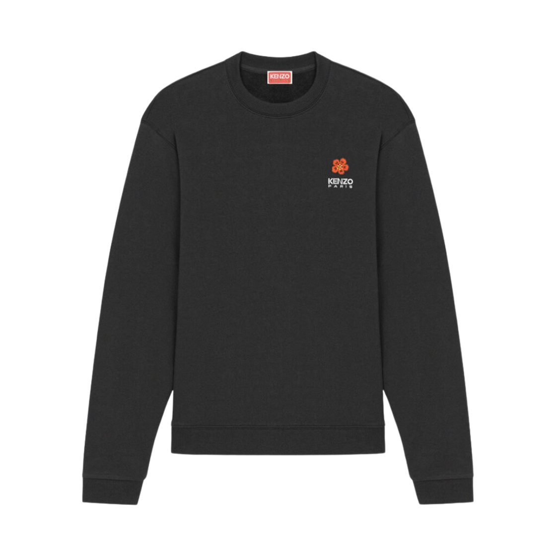 FC65SW4124MF-99J Kenzo Boke Flower Crest Sweatshirt Black