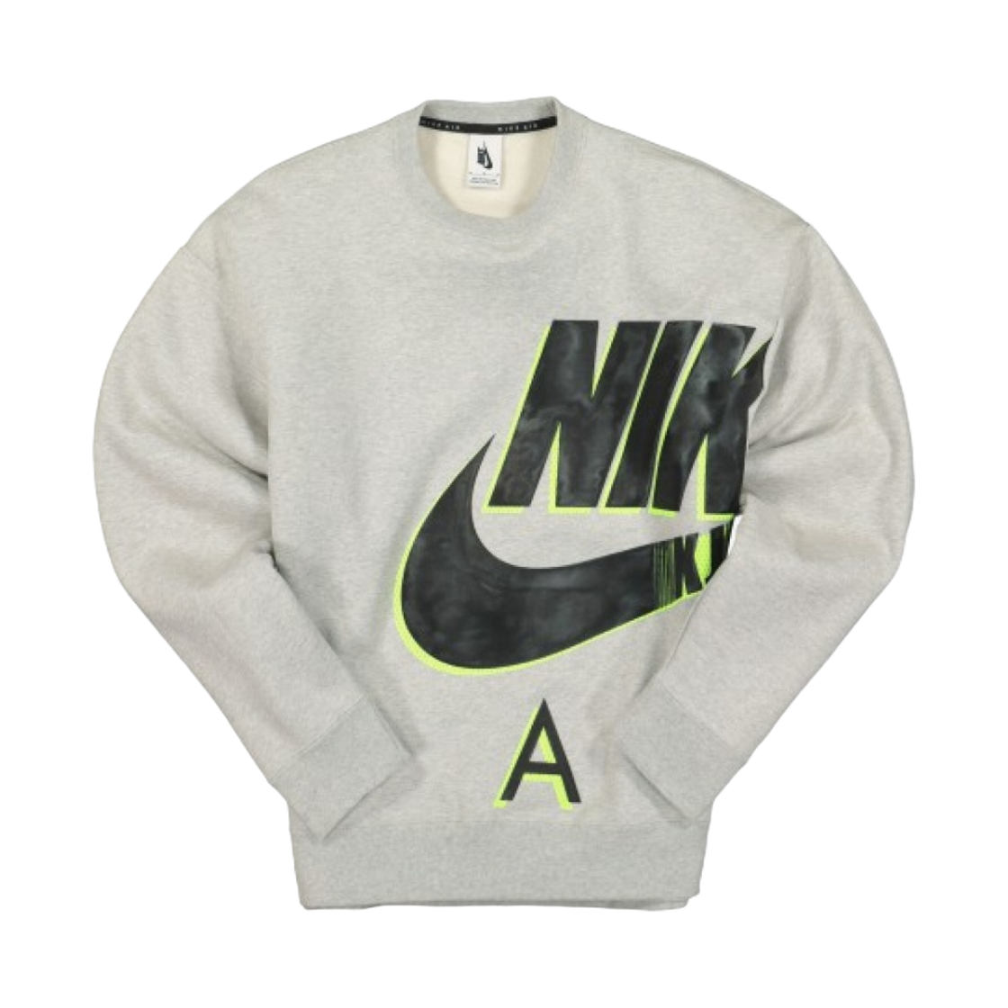 나이키 x 킴 존스 플리스 크루 그레이 헤더 - US/EU