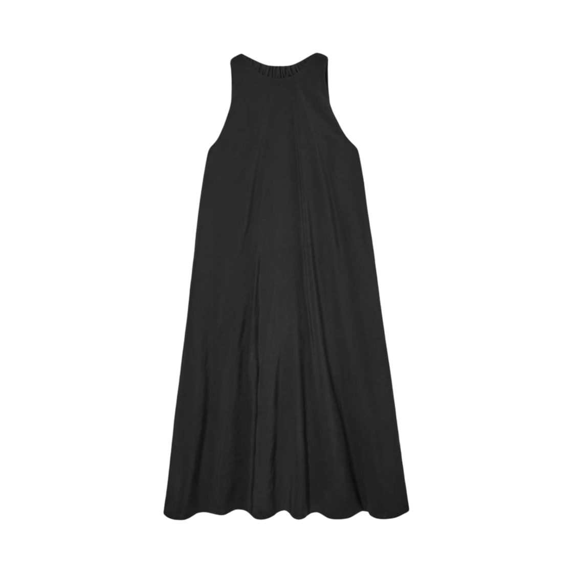 1085148001 (W) Cos Racer Neck Mini Dress Black
