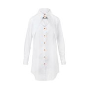 (W) Vivienne Westwood Heart Shirt Dress White