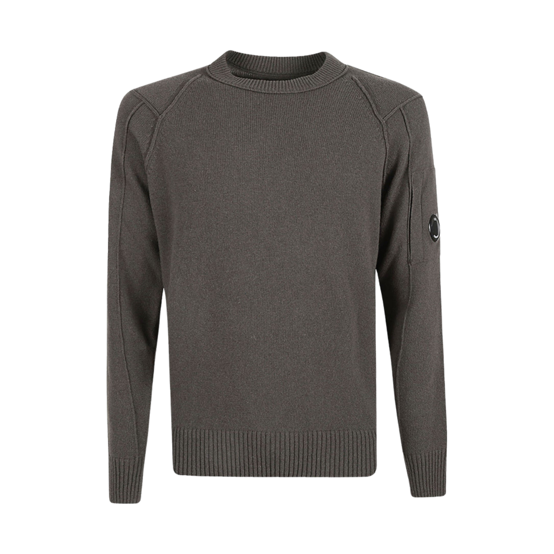 C.P. 컴퍼니 램스울 점퍼 올리브 나이트 그린 - 23FW(C.P. Company Lambswool Jumper Olive Night Green - 23FW) - 1