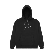 Nike NRG Solo Swoosh Fleece Hoodie Black White - Asia
