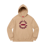 Supreme Reverse Hooded Sweatshirt Dark Tan - 23SS