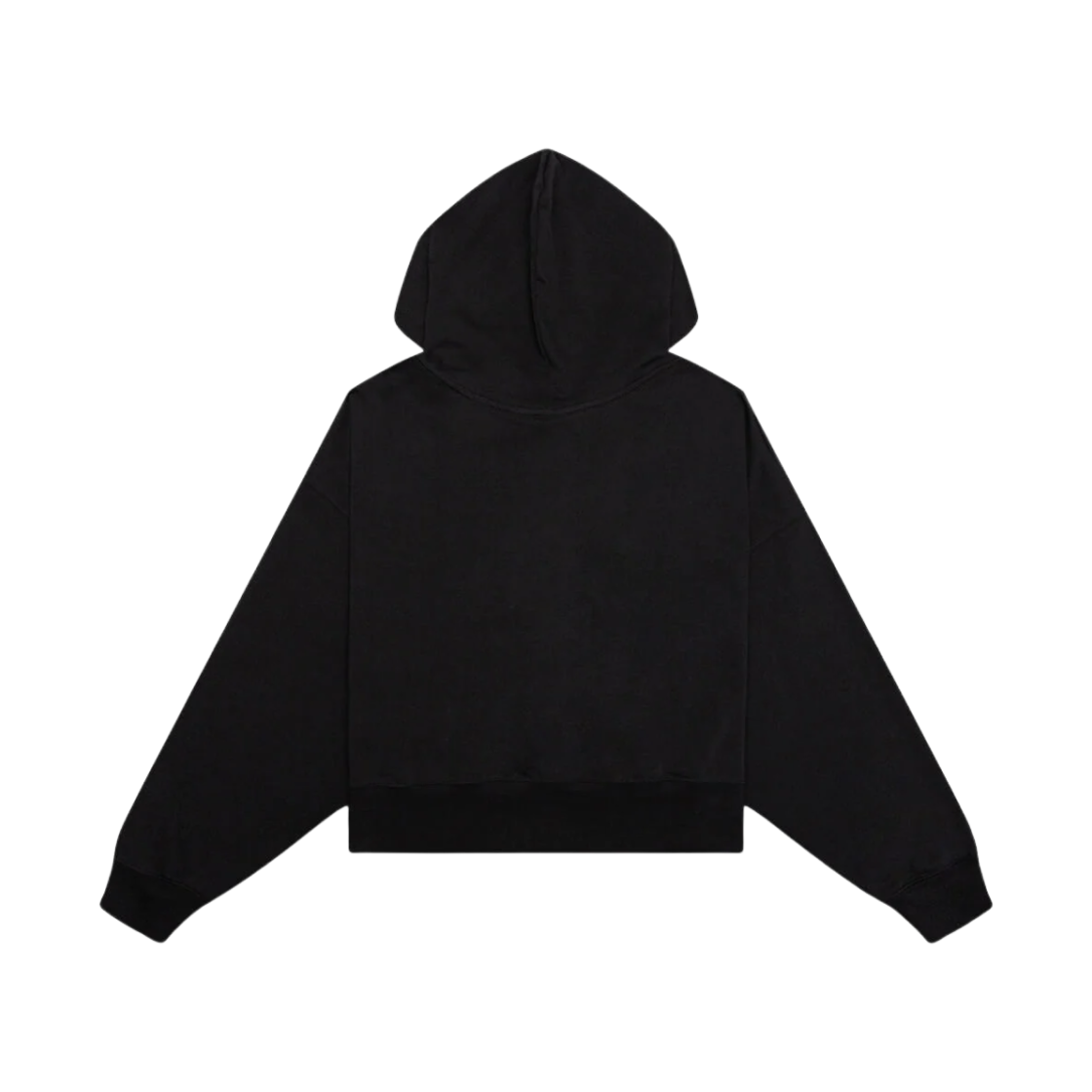 (W) 나이키 NSW 오버사이즈 저지 풀오버 후드 블랙 - US/EU((W) Nike NSW Oversized Jersey Pullover Hoodie Black - US/EU) - 2