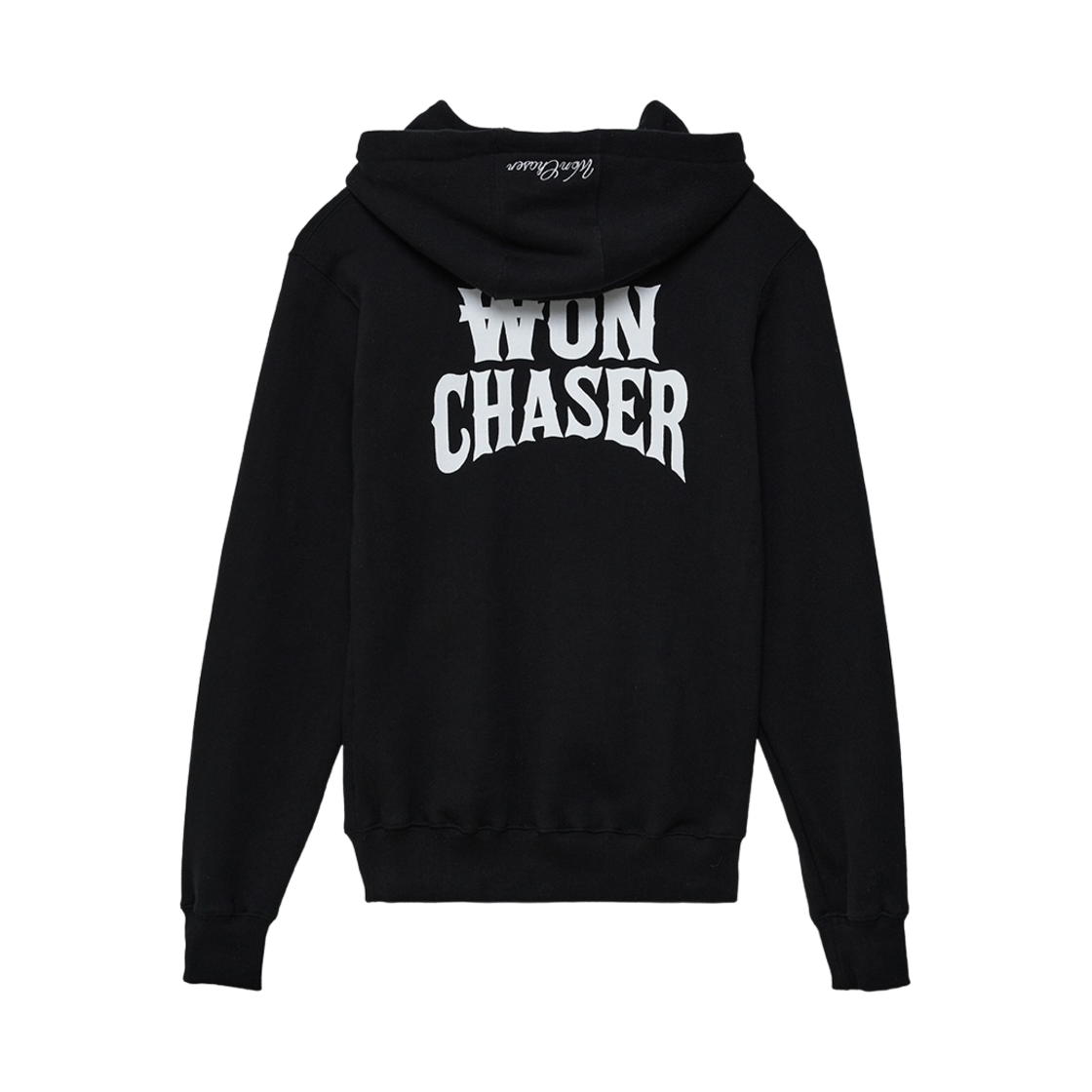 원체이서 체이서 후드 블랙(Won Chaser Chaser Hoodie Black)