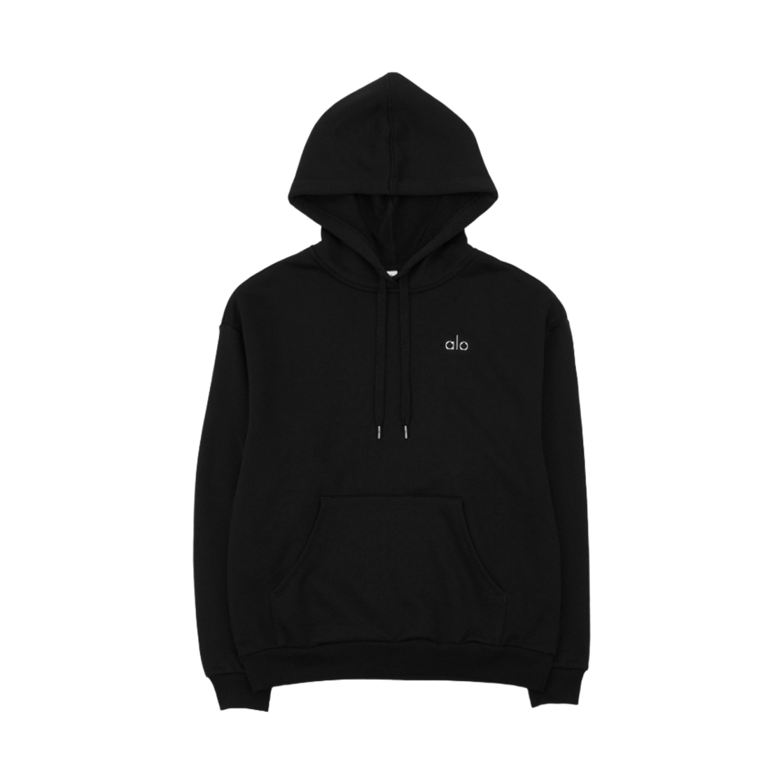 (W) 알로 요가 어콜레이드 후드 블랙((W) Alo Yoga Accolade Hoodie Black)