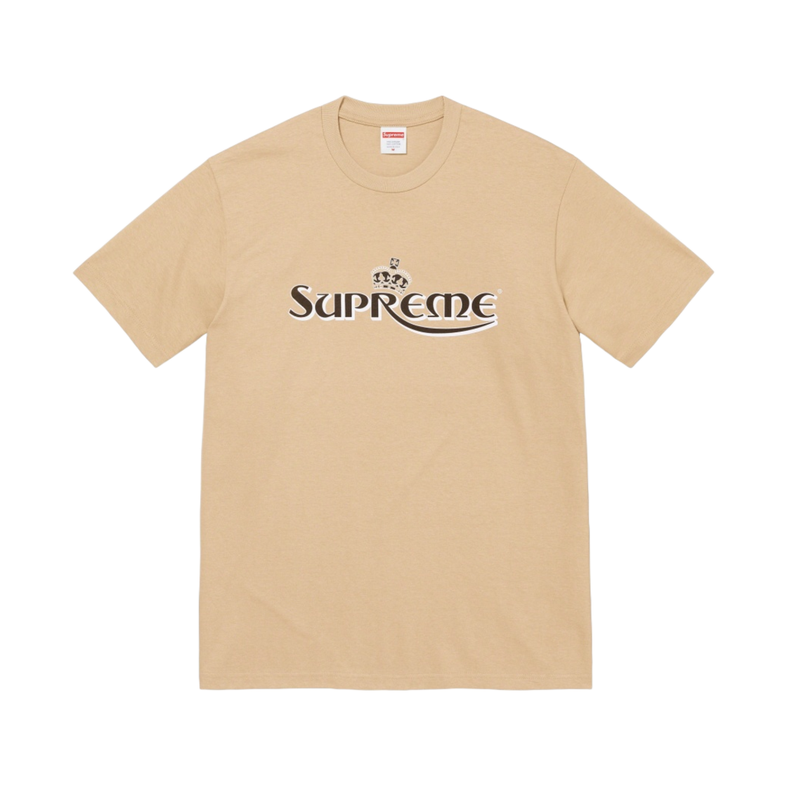 - Supreme Crown T-Shirt Khaki - 23SS