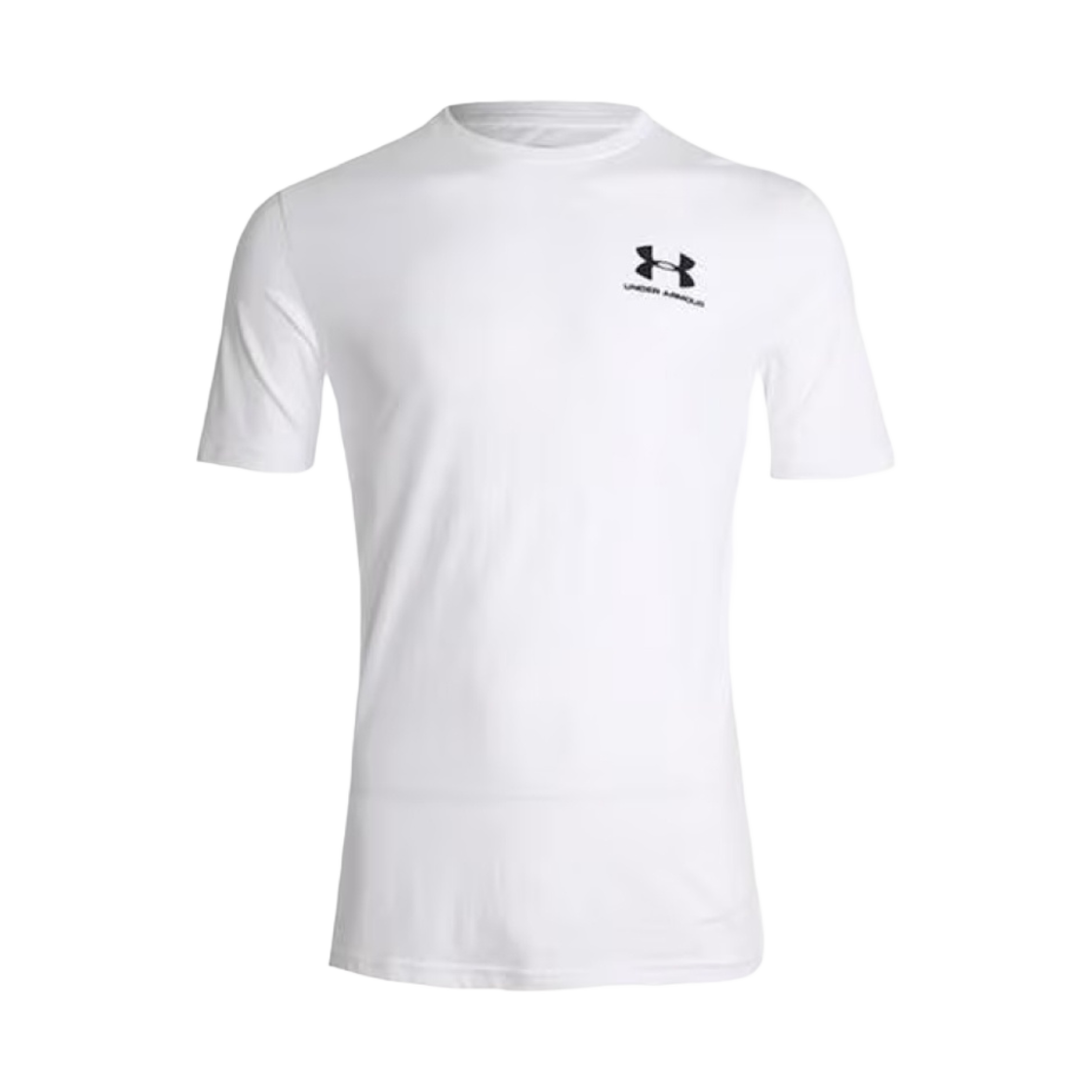언더아머 스포츠스타일 레프트 체스트 숏슬리브 티셔츠 화이트(Under Armour Sportstyle Left Chest Short Sleeve T-Shirt White)