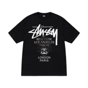 Stussy DSM World Tour T-Shirt Black 2023