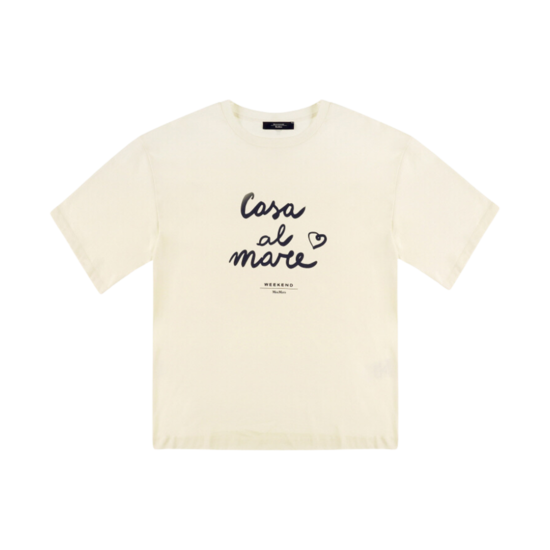 XANADU-004 (W) Weekend Max Mara Xanadu Cotton T-Shirt Ivory