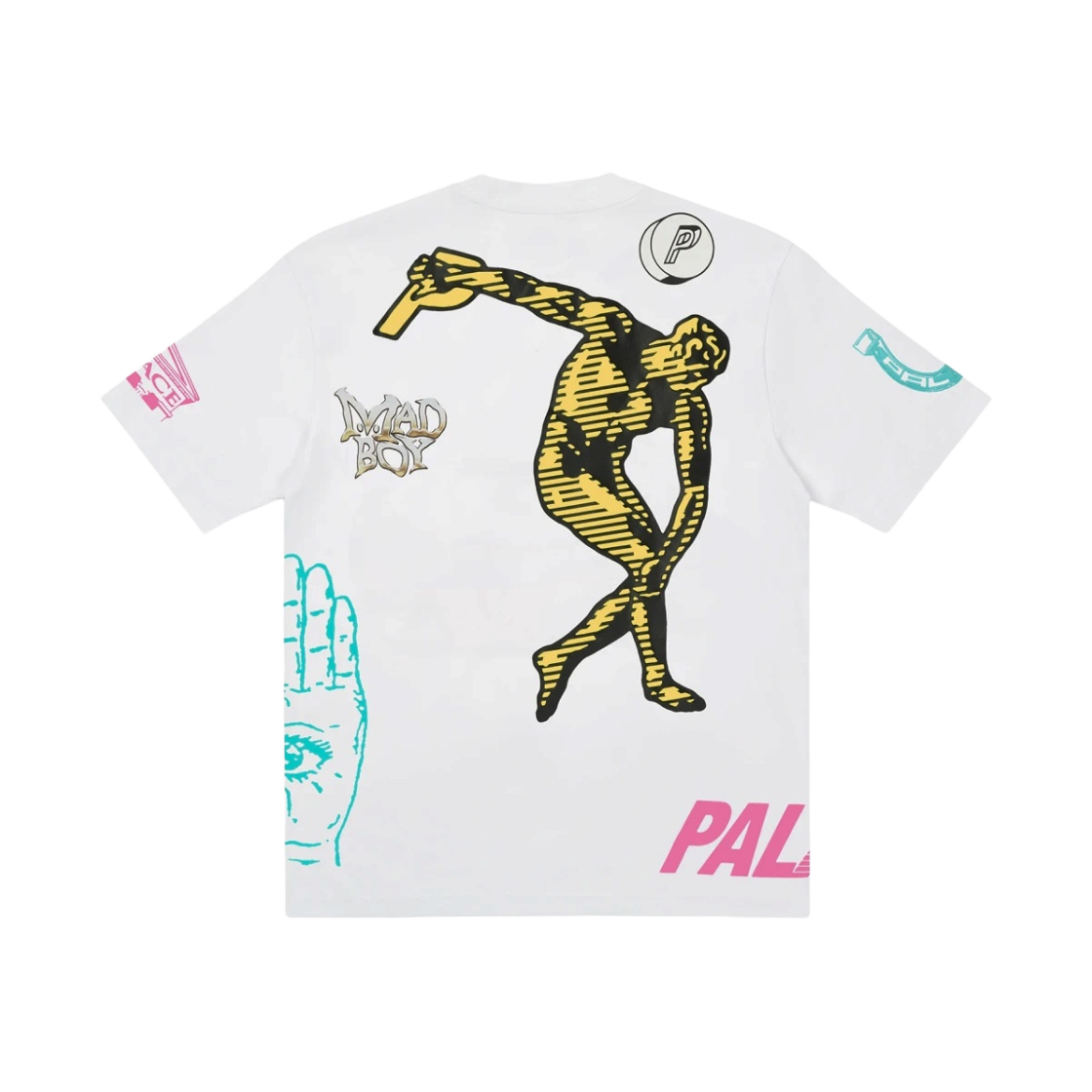 팔라스 x 캐논데일 매드 보이 티셔츠 화이트 - 21FW(Palace x Cannondale Mad Boy T-Shirt White - 21FW) - 2