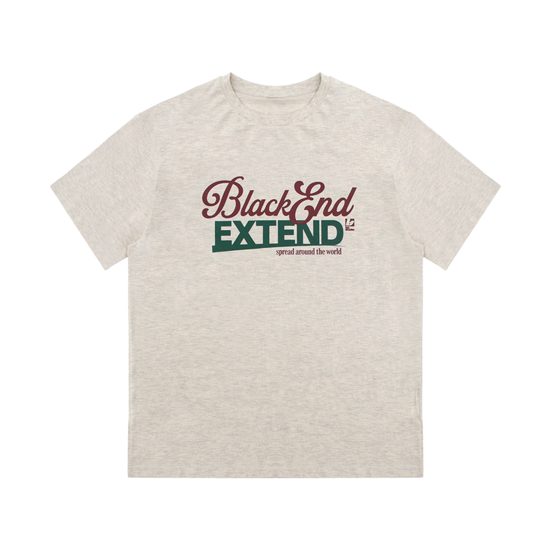 캑터스도넛마켓 클래식 익스텐드 티셔츠 오트밀