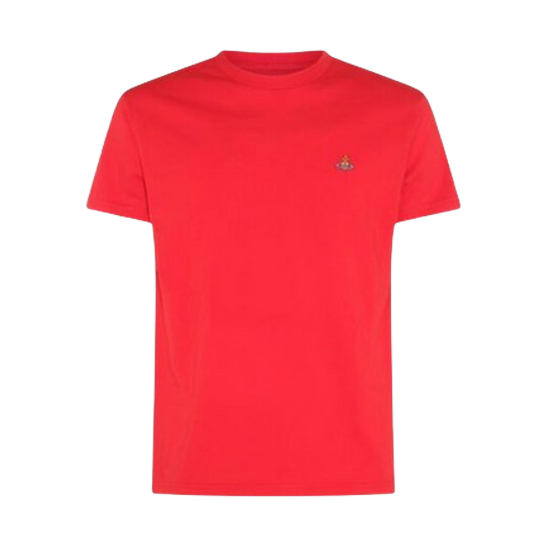 (W) 비비안 웨스트우드 오브 로고 티셔츠 레드((W) Vivienne Westwood Orb Logo T-Shirt Red) - 1