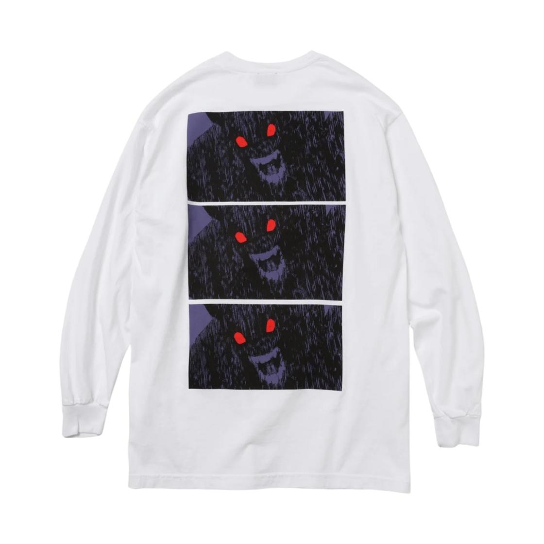 웨버 플루토 롱슬리브 티셔츠 화이트 - 도버 스트릿 마켓 긴자 한정(Weber Pluto Long Sleeve T-Shirt White - Dover Street Market Ginza Exclusive)