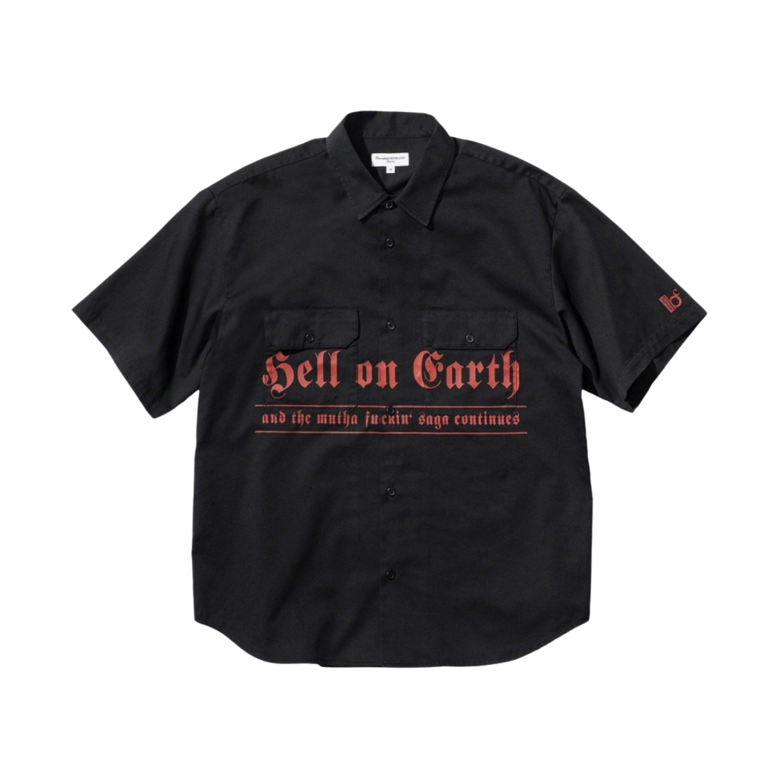 슈프림 x 베르나데트 코퍼레이션 숏슬리브 워크 셔츠 블랙 - 23SS(Supreme x Bernadette Corporation S/S Work Shirt Black - 23SS) - 1