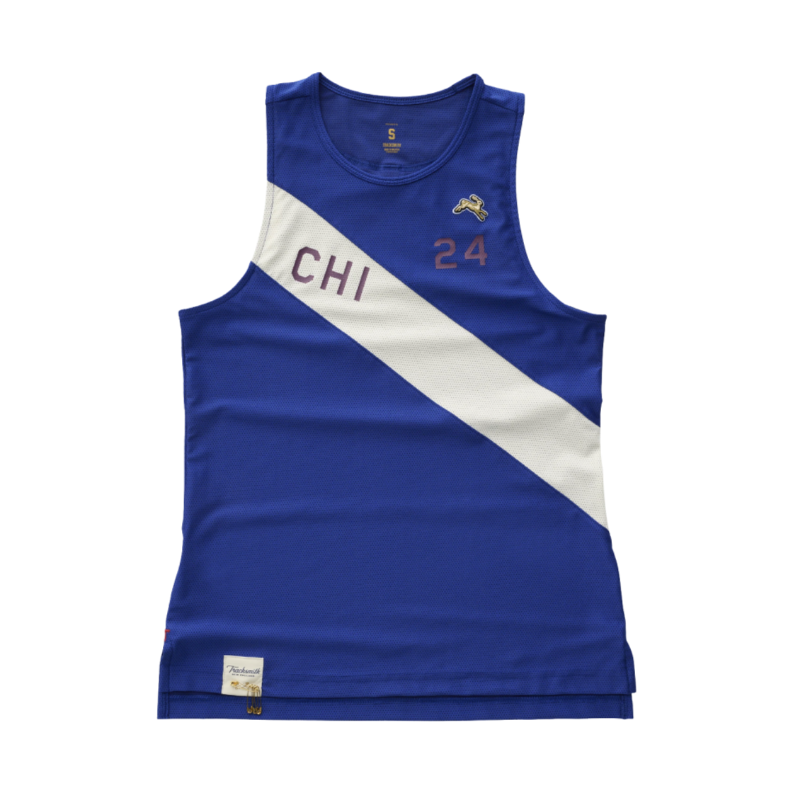 (W) 트랙스미스 시카고 싱글렛 로얄((W) Tracksmith Chicago Singlet Royal)