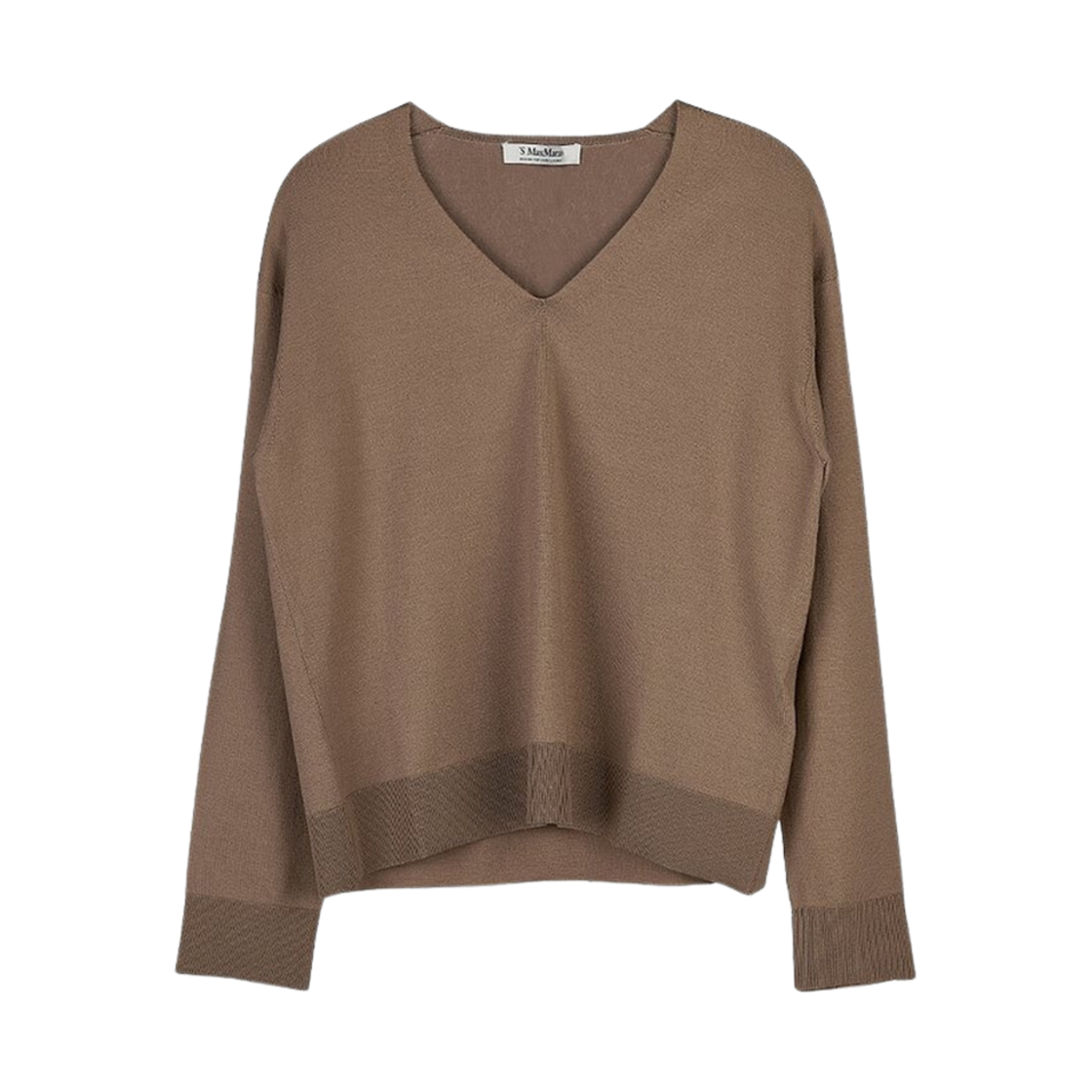 ALGHERO-003 (W) Max Mara Alghero Wool Knit Brown