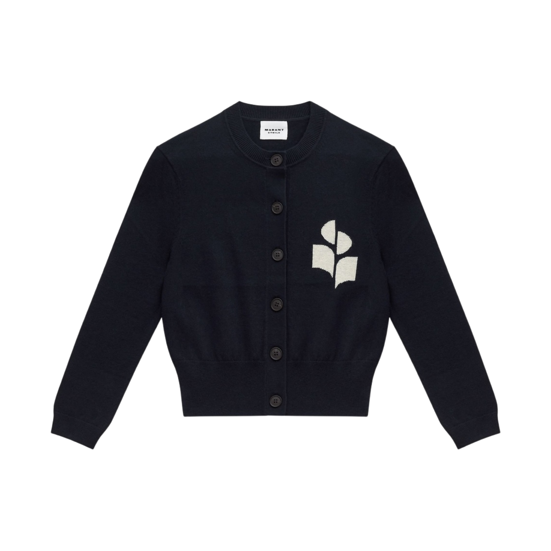 CA0040FA-A1X05E-30MI (W) Isabel Marant Newton Cotton Cardigan Midnight