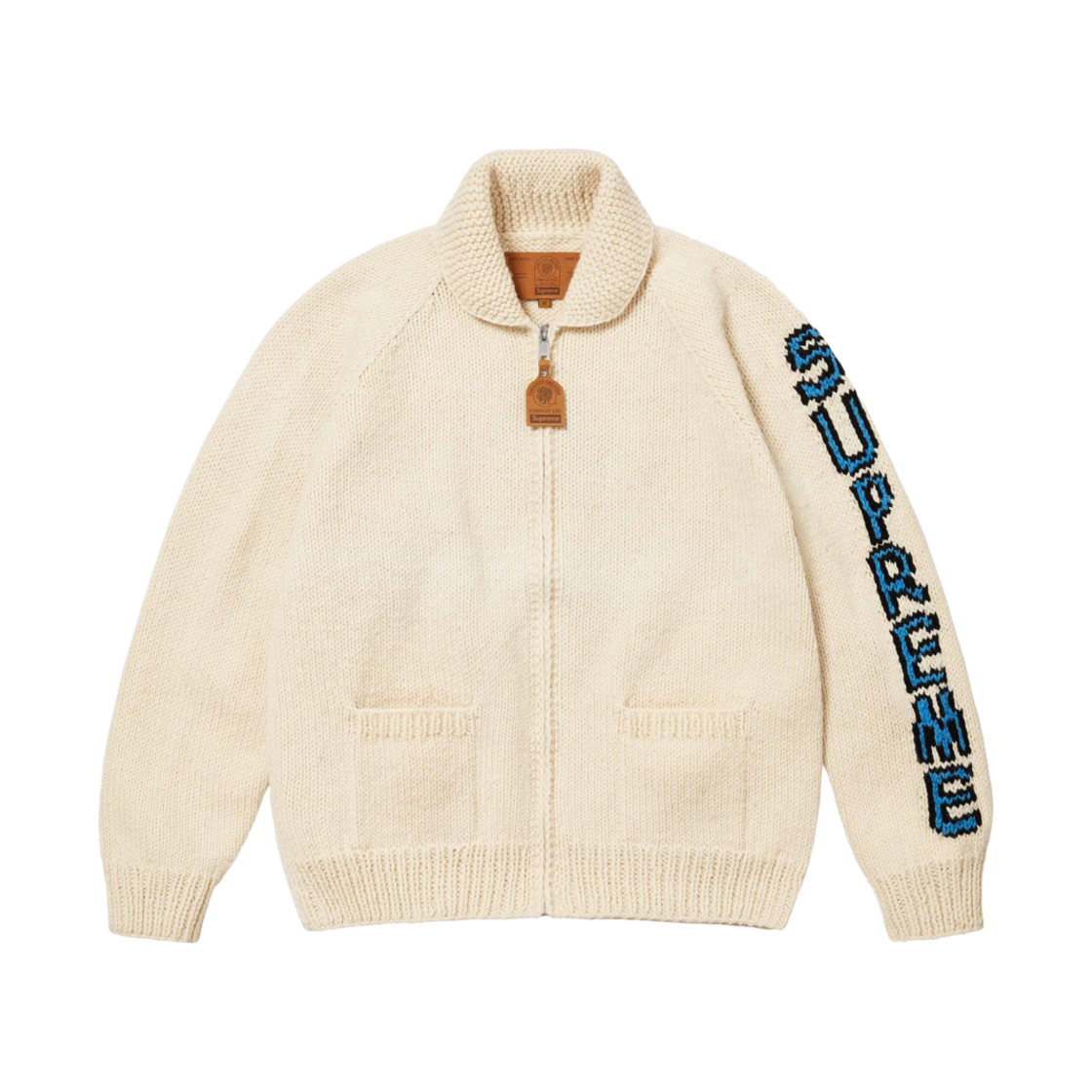 슈프림 카마초 코위찬 스웨터 내츄럴 - 23FW(Supreme Camacho Cowichan Sweater Natural - 23FW) - 1