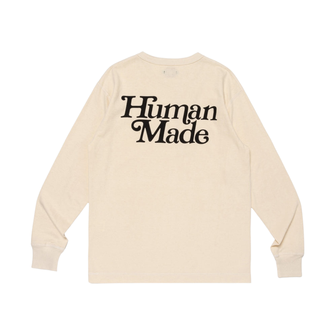 휴먼 메이드 프로토타입 헨리 넥 롱슬리브 티셔츠 화이트 | Human Made